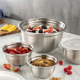 Load image into Gallery viewer, (Set of 6) Stainless Steel Mixing Bowls Non-Slip